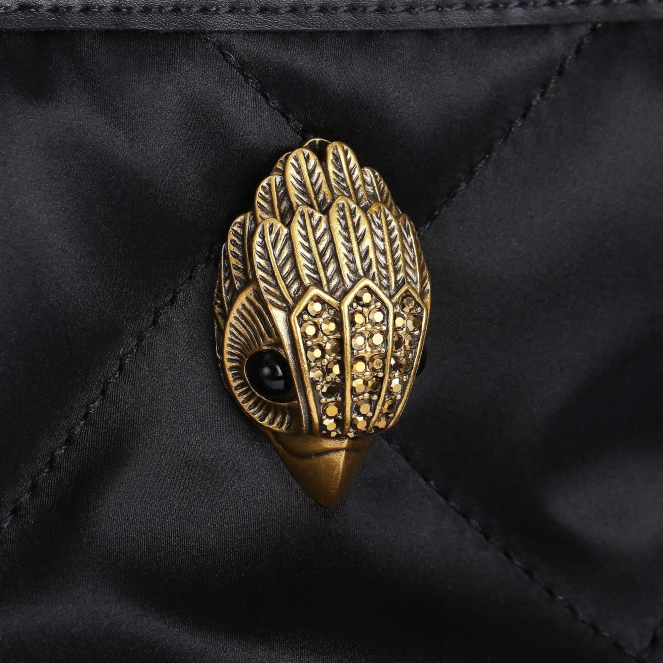 Kurt Geiger mujer bolso shopper cuadrado reciclado londres 2LPR283 | bolsas negro